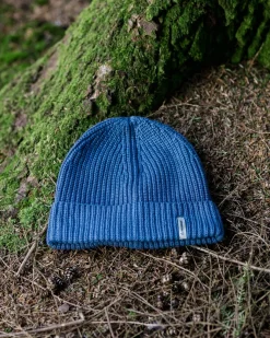 Compass Recycled Beanie - Moonlight Blue