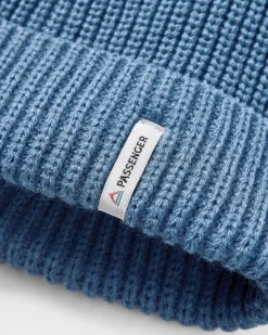 Compass Recycled Beanie - Moonlight Blue