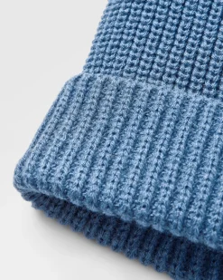 Compass Recycled Beanie - Moonlight Blue