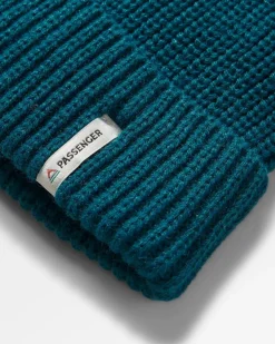 Compass Recycled Beanie - Shaded Spruce