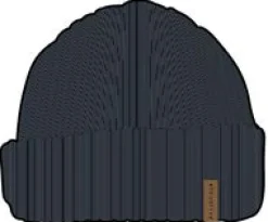 Compass Recycled Beanie - Rich Navy