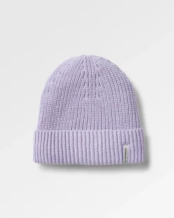 Compass Recycled Beanie - Lilac Mist