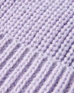Compass Recycled Beanie - Lilac Mist