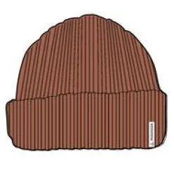 Compass Recycled Beanie - Baked Clay