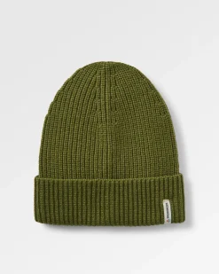Compass Recycled Beanie - Khaki