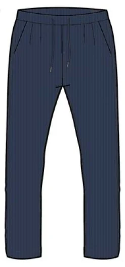 Compass Recycled Corduroy Pant - Dark Denim