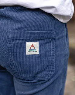 Compass Recycled Corduroy Pant - Dark Denim