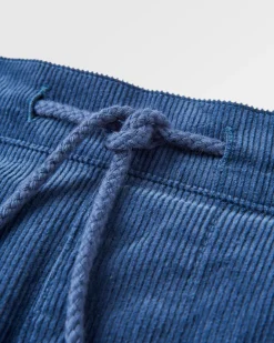 Compass Recycled Corduroy Pant - Dark Denim