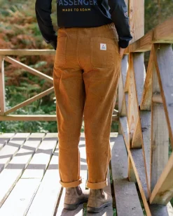 Compass Recycled Corduroy Pant - Coconut