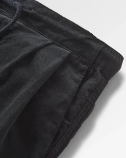 Compass Recycled Corduroy Pant - Black