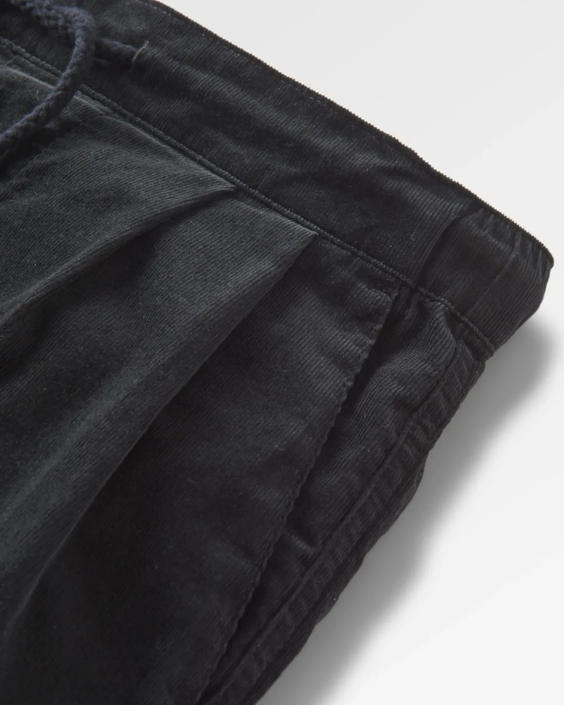 Compass Recycled Corduroy Pant - Black