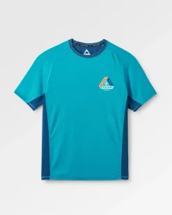 Cool Down Active T-shirt - Blue Pool