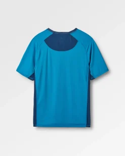 Cool Down Active T-shirt - Blue Pool