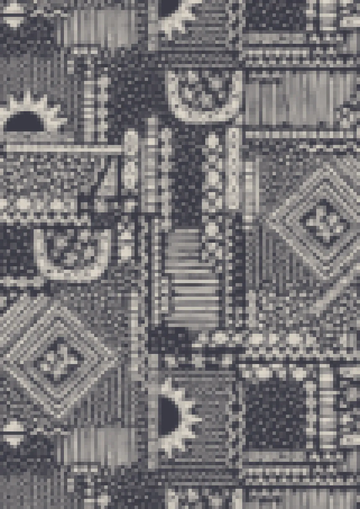 Copetín Jumpsuit - Vintage Patchwork Navy