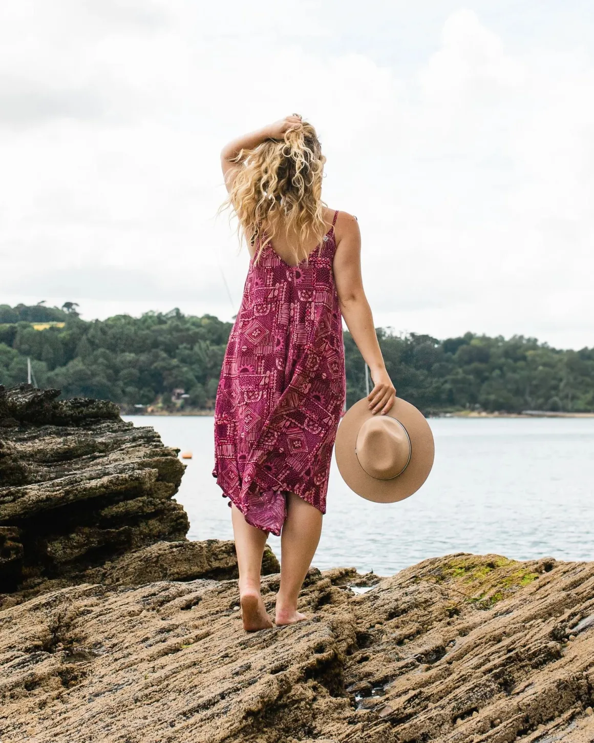 Copetín Jumpsuit - Vintage Patchwork Wine