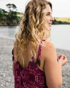 Copetín Jumpsuit - Vintage Patchwork Wine