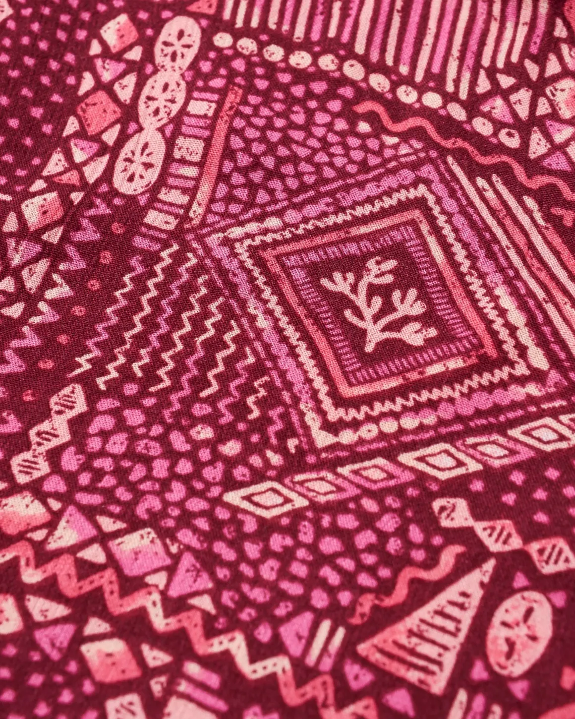 Copetín Jumpsuit - Vintage Patchwork Wine