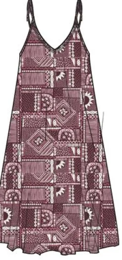 Copetín Jumpsuit - Vintage Patchwork Wine