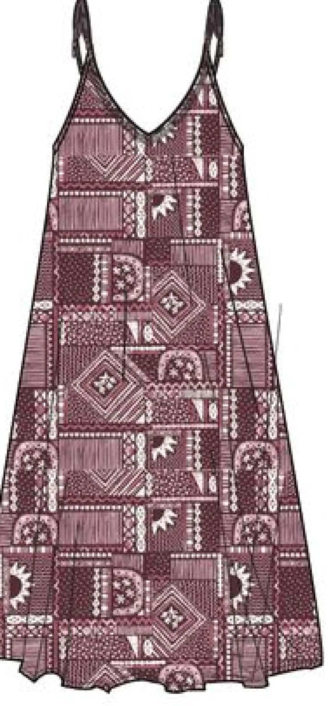 Copetín Jumpsuit - Vintage Patchwork Wine