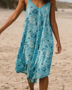 Copetín Jumpsuit - Vintage Patchwork Blue Pool