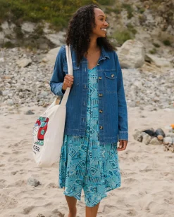 Copetín Jumpsuit - Vintage Patchwork Blue Pool