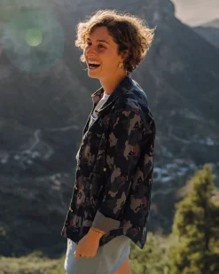 Coral Organic Cotton Long Sleeve Shirt - Sycamore Camo