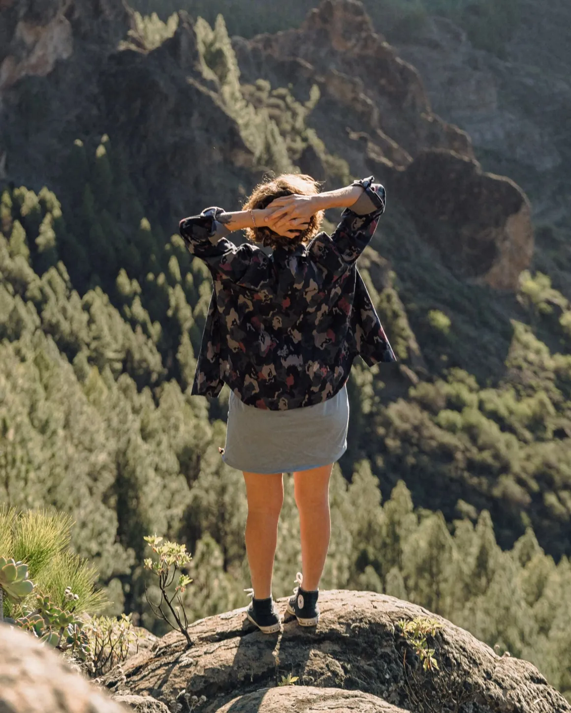 Coral Organic Cotton Long Sleeve Shirt - Sycamore Camo