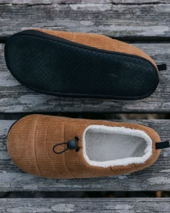 Corduroy Hut Slipper Recharge - Coconut