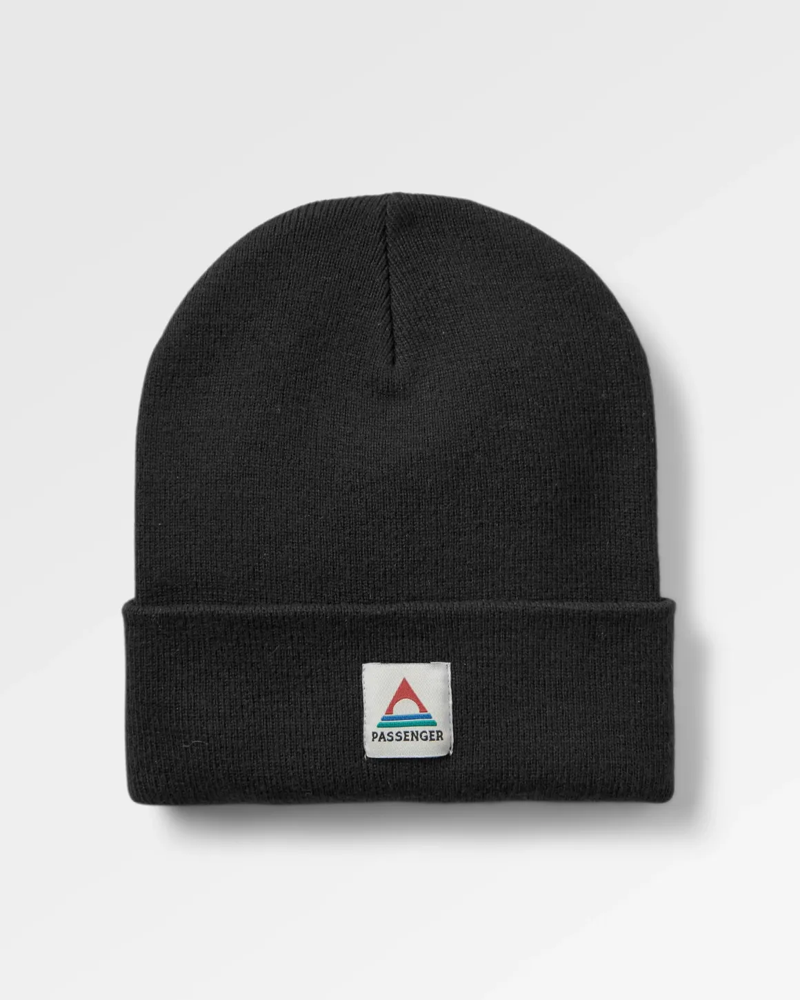 Core Recycled Acrylic High-Top Beanie - Black