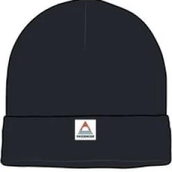 Core Recycled Acrylic High-Top Beanie - Black