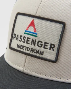 Core Recycled Cotton Trucker Hat - Black/ White