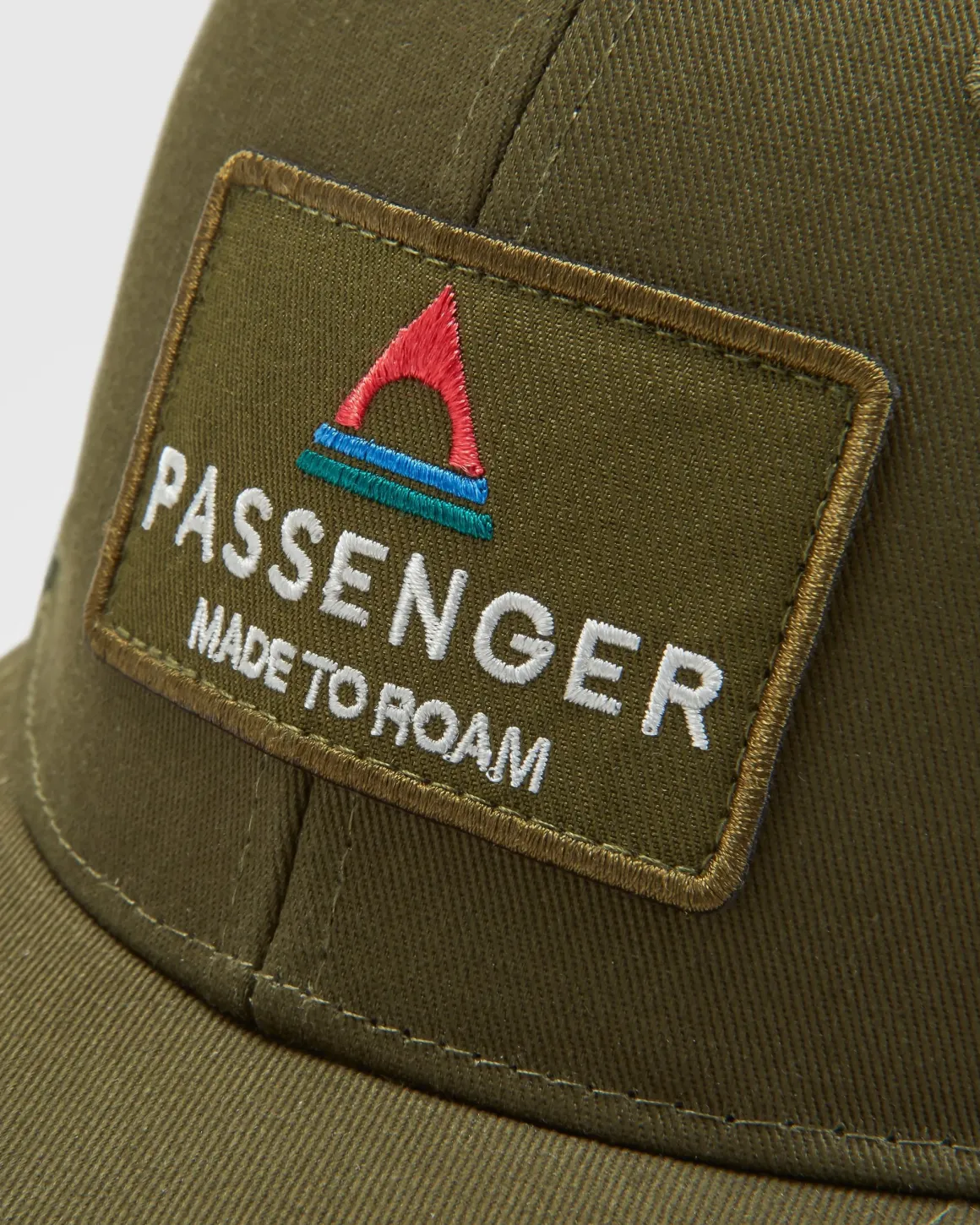 Core Recycled Cotton Trucker Hat - Khaki Green