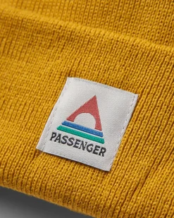 Core Recycled Low-Top Beanie - Mustard Yellow