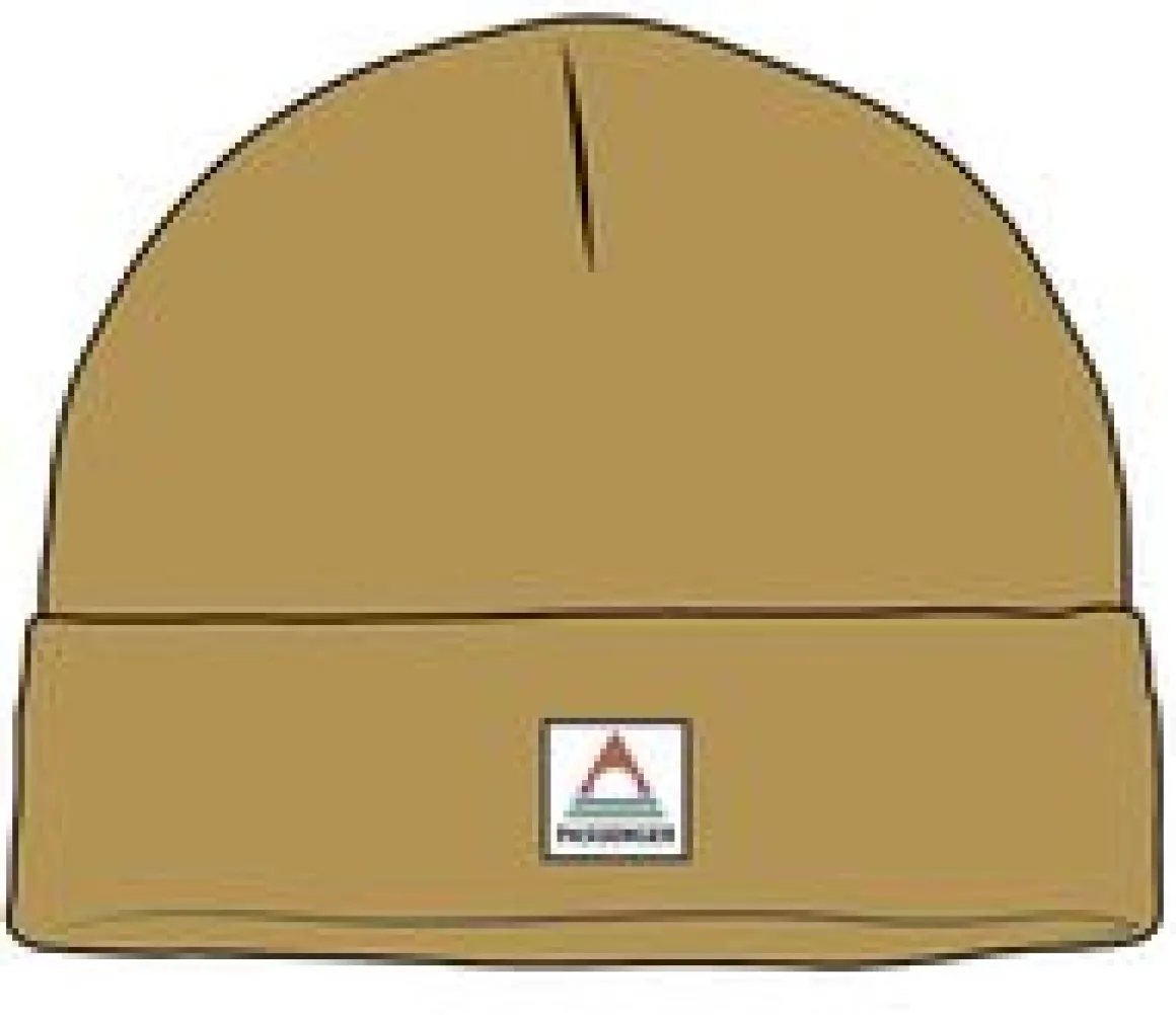 Core Recycled Low-Top Beanie - Mustard Yellow