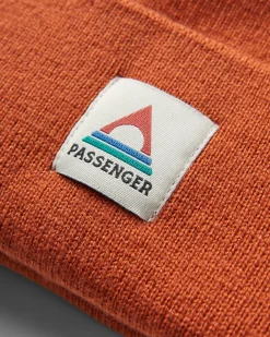 Core Recycled Low-Top Beanie - Burnt Orange