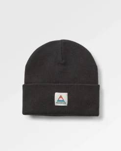 Core Recycled Low-Top Beanie - Black