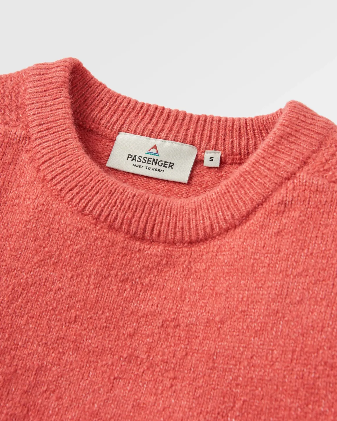 Cove Recycled Knitted Sweater - Mineral Red