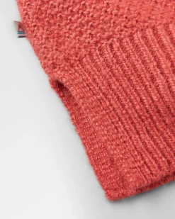 Cove Recycled Knitted Sweater - Mineral Red