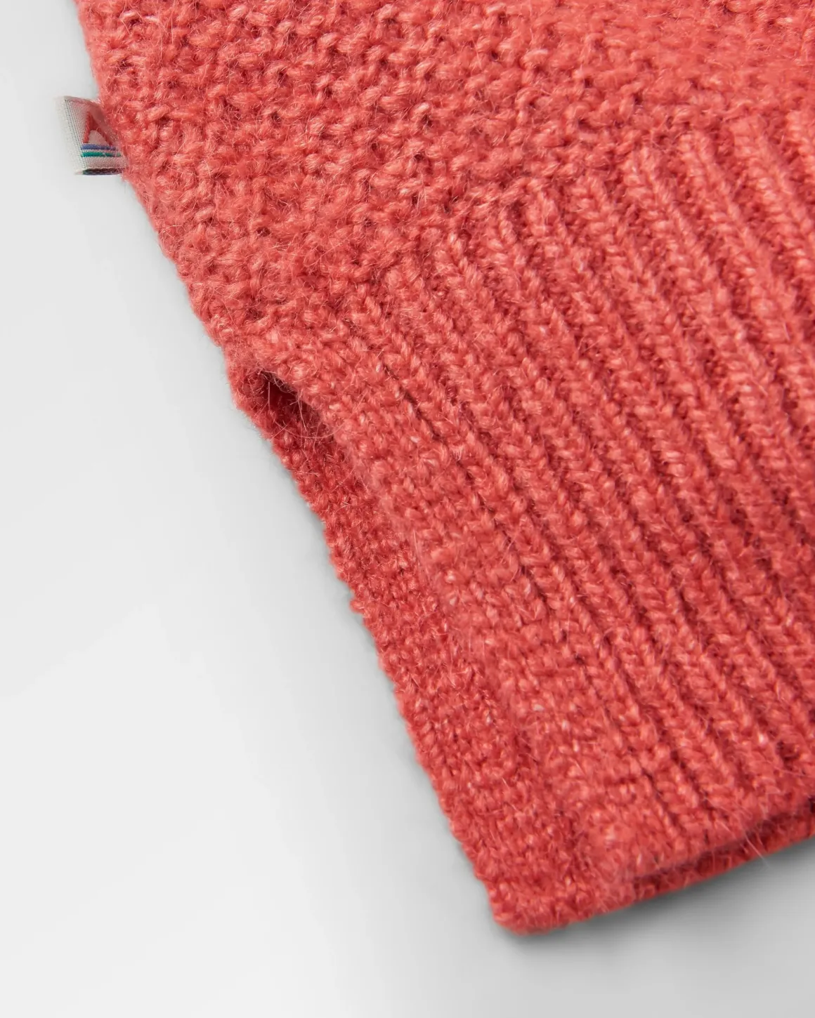 Cove Recycled Knitted Sweater - Mineral Red