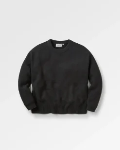 Cove Recycled Knitted Sweater - Black