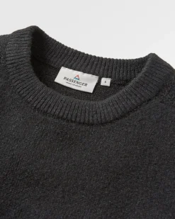 Cove Recycled Knitted Sweater - Black