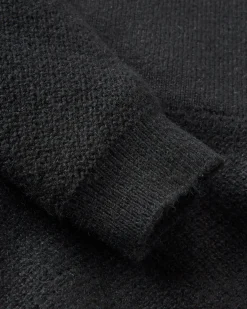 Cove Recycled Knitted Sweater - Black