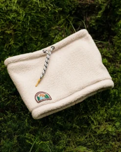 Cozy Sherpa Fleece Neck Gaiter - Oatmeal