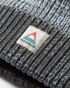 Crag Recycled Bobble Hat - Charcoal/Arctic