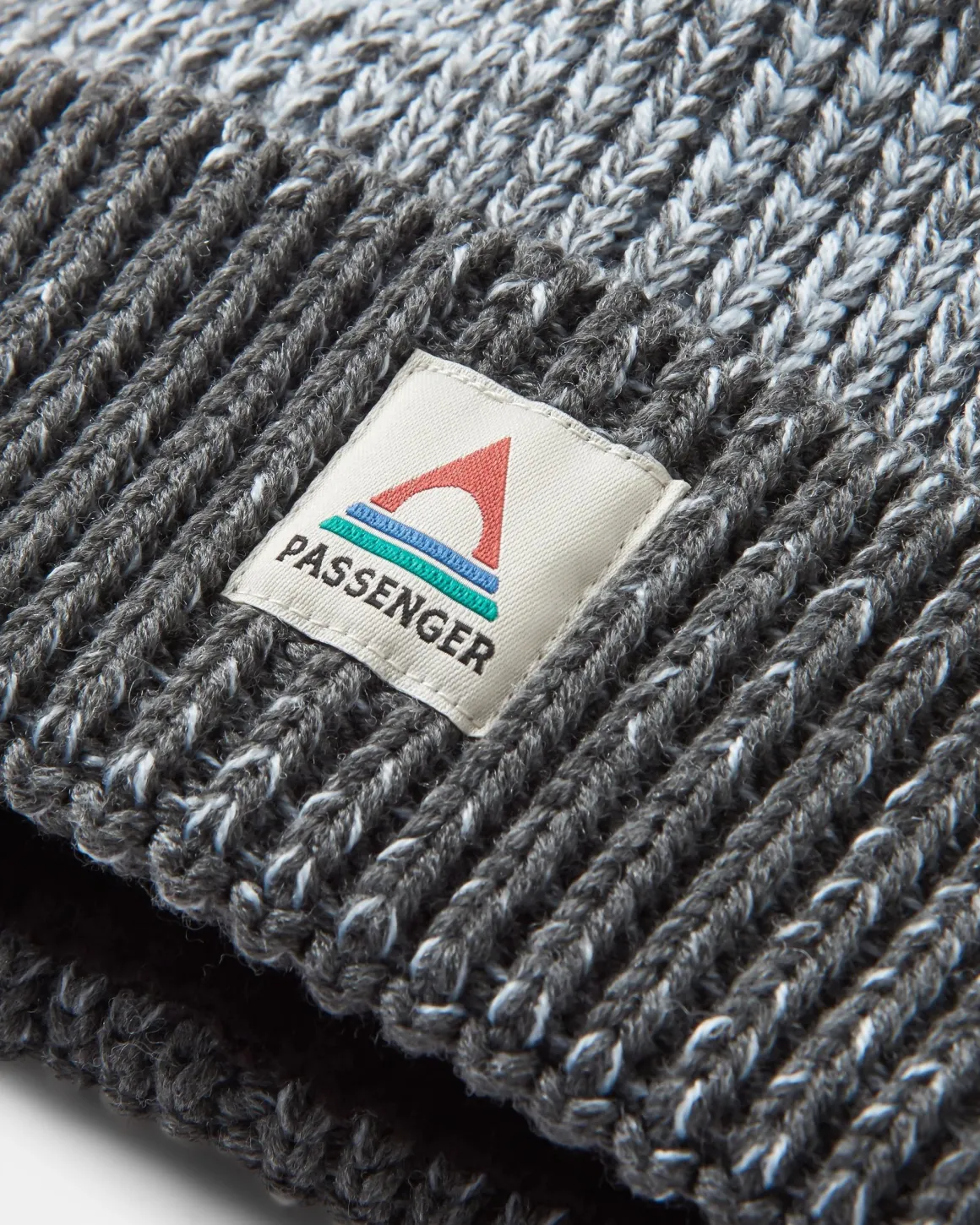 Crag Recycled Bobble Hat - Charcoal/Arctic