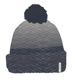 Crag Recycled Bobble Hat - Charcoal/Stone