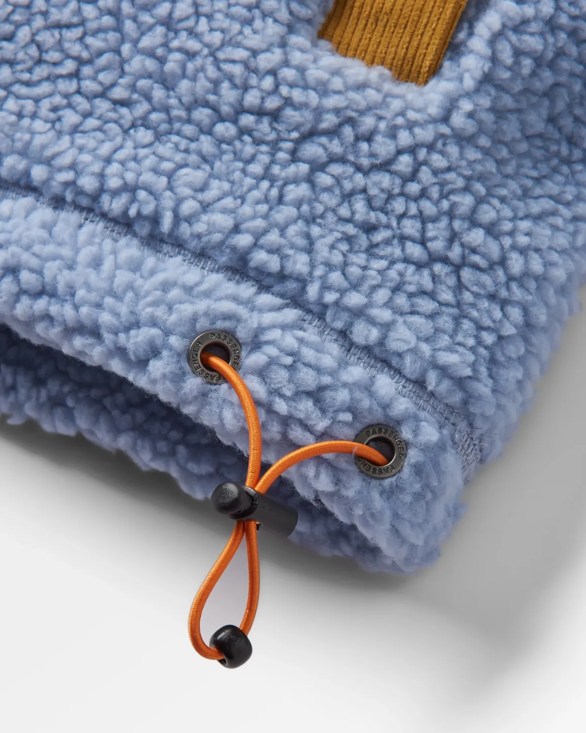 Create Recycled Deep-Pile Sherpa Fleece - Blue Fog