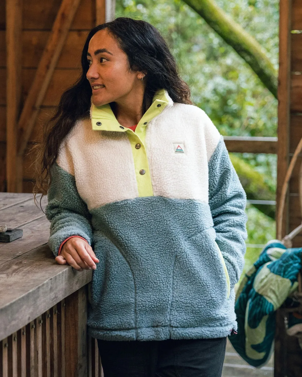 Create Recycled Deep-Pile Sherpa Fleece - Arctic