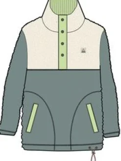 Create Recycled Deep-Pile Sherpa Fleece - Arctic