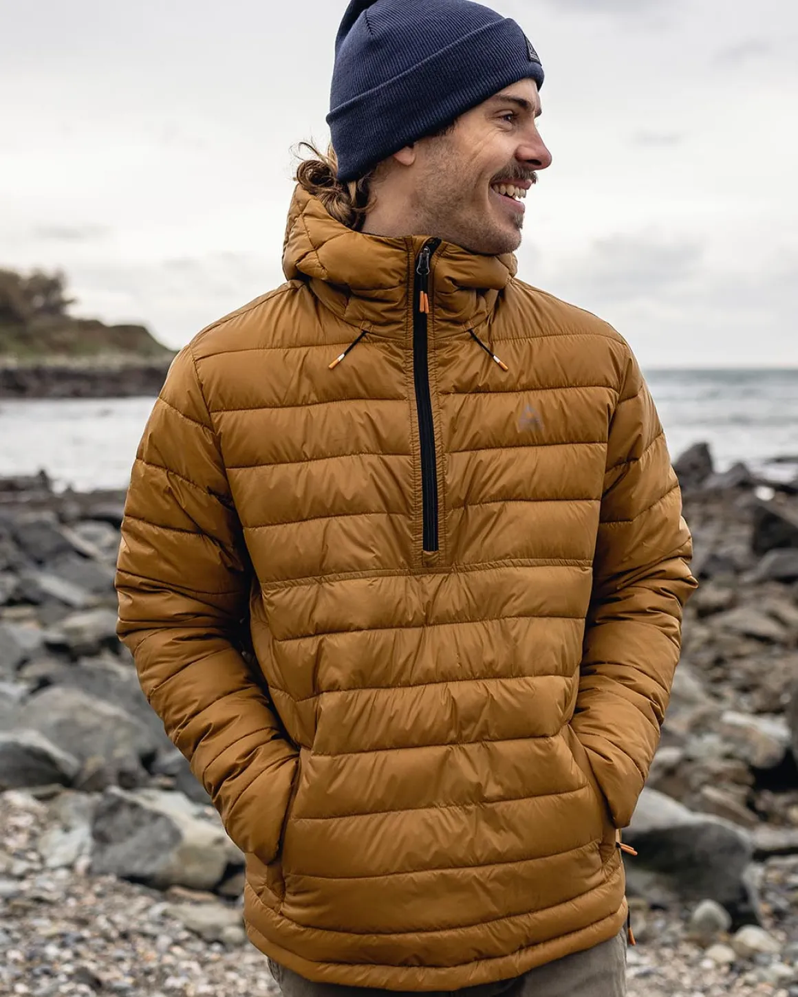 Crest Recycled Insulated Jacket - Golden Brown